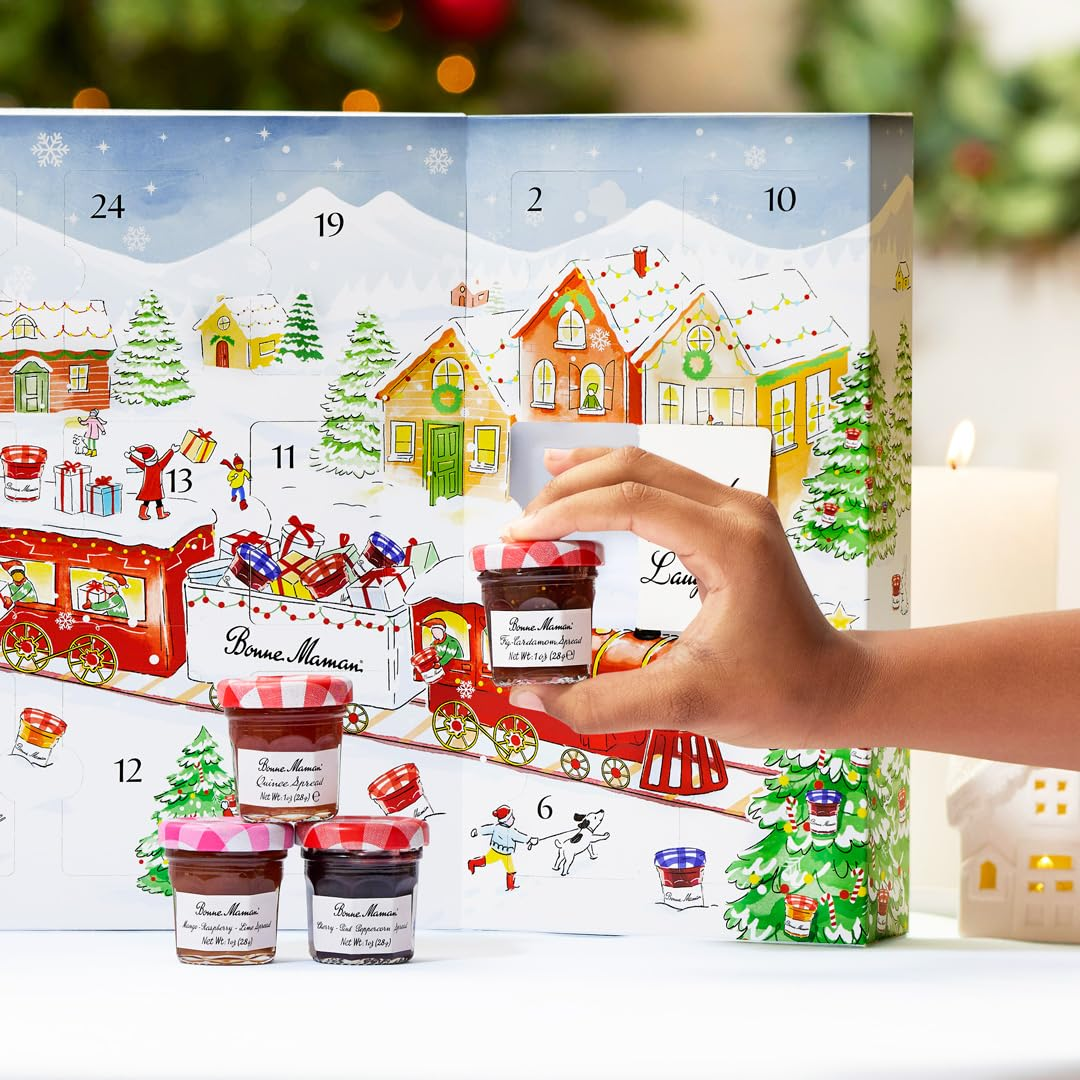 Bonne Maman 2024 Limited Edition Advent Calendar, 24 Mini