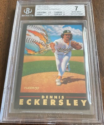 1993 Fleer Pro Visions Dennis Eckersley # A2