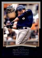 2008 Upper Deck Timeline #18 Ryan Braun Milwaukee Brewers