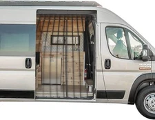 Van Bug Screen for Transit,Sprinter,Promaster Magnetic Mosquito Net Sliding Door