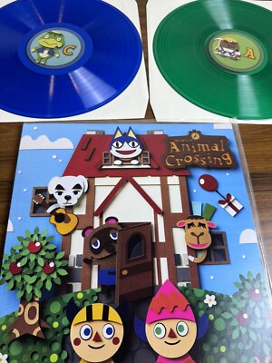 Animal Crossing Gamecube vinyl OST record Not Moonshake LP Soundtrack AC  GC