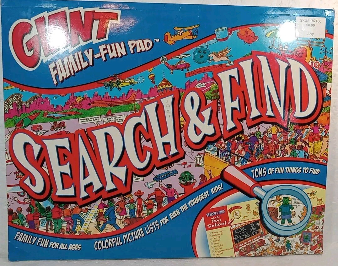 Kidsbooks Staff  Giant Family-Fun Pad Search  Find Paperback Read Description