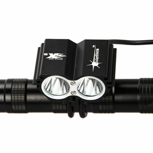 SolarStorm 8000lm 2x LED Bicicleta Lámpara Bicicleta Faro Antorcha Ciclismo - Imagen 13 de 16