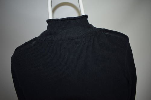 Stone Island S/S 2003 Cotton/Silk 1/4 Zip Sweater Jumper Knit Logo Men's Size L - Picture 13 of 16