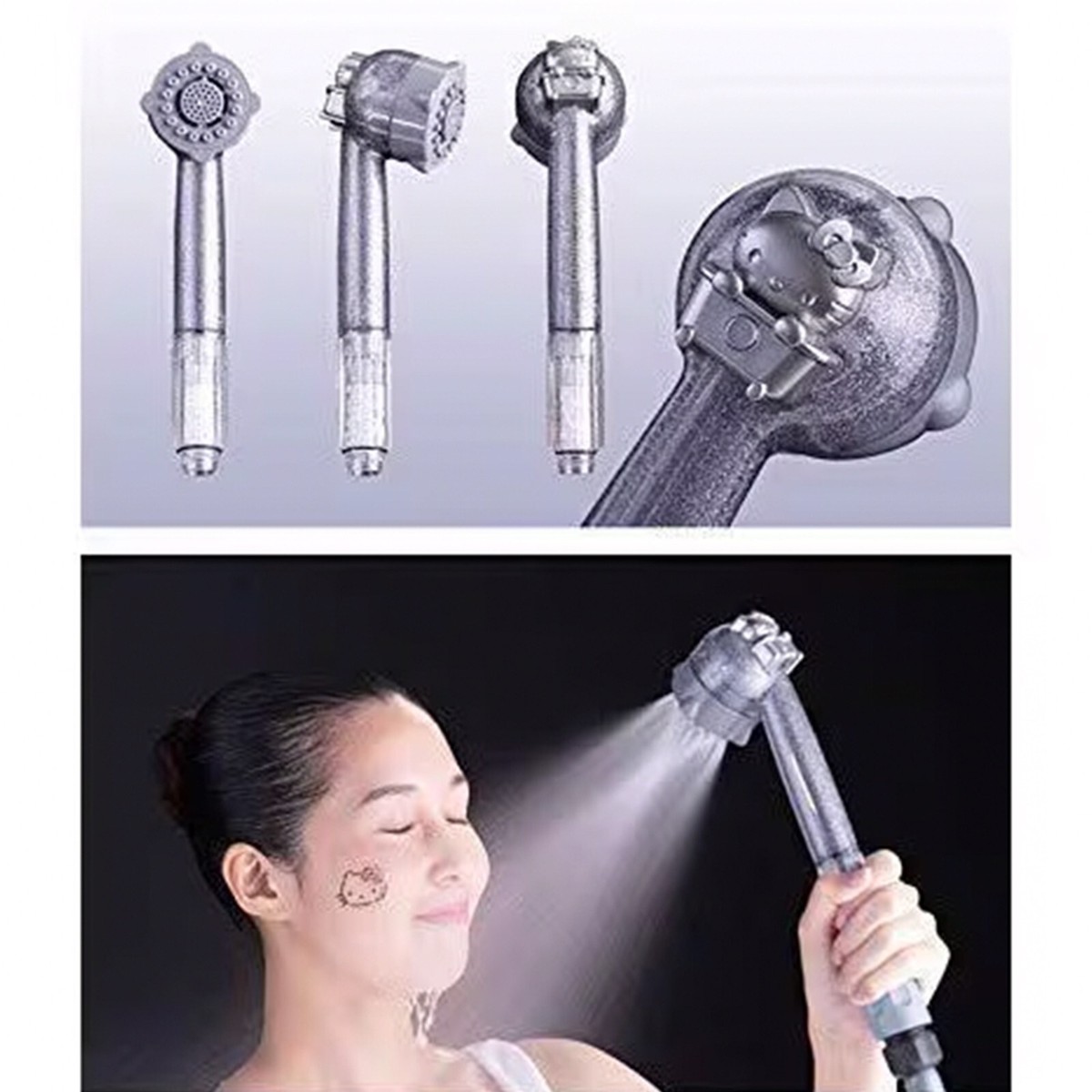 バス・洗面所用品 Mirable ULTRA FINE MIST Hello Kitty Mirable Plus ULTRA FINE MIST Hello Kitty Ver. Shower Head Beauty