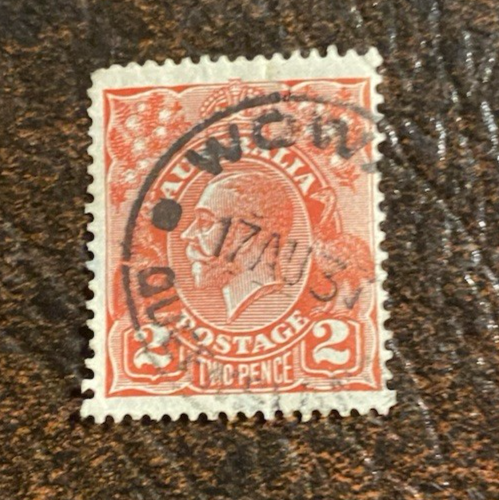 Australia Sc# 71 with WOWAN Queensland CDS - Picture 1 of 2