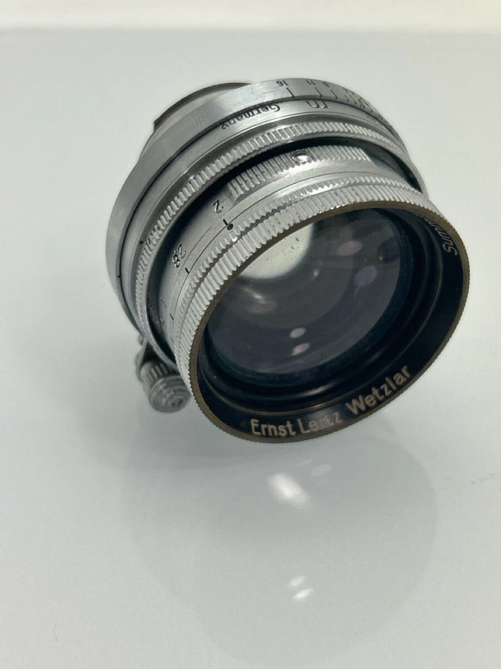 Ernst Leitz Wetzlar Summitar 5cm (50mm) f/2 L39 mount ca. 1946 Nr. 6 (NJL027379) - Image 2 of 4