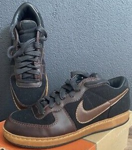 Nike Air Force 1 Terminator Low Insideout Black Brown Size 10 309380-071  2004 | eBay