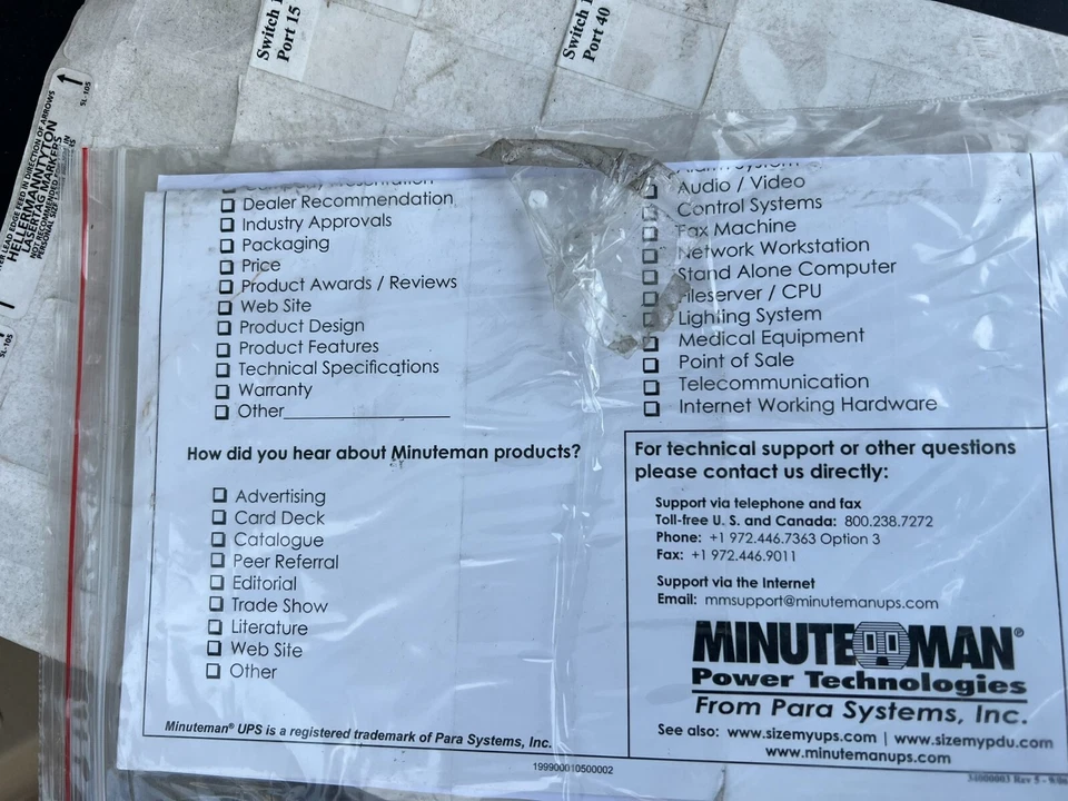 MINUTEMAN Enterprise Plus LCD RTXL UPS Uninterrupted Power Supply - Image 4 of 4