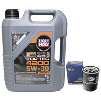 MotoröL Set 5W-30 5 Liter + ÖLfilter SM 168 FüR Fiat Strada Pick-Up