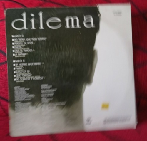 LUIS ENRIQUE ** Dilema ** ORIGINAL 1993 Colombia LP - Picture 2 of 4