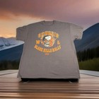 Mens Sturgis Black Hills Rally WL Tee Shirt Grey Bike Week Old School Rare 90s