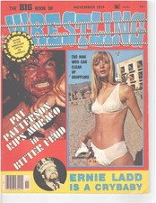 Big Book of Wrestling Nov 1976 Pat Patterson Don Muraco Ernie Ladd Ali Inoki