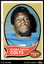 1970 Topps #114 Bubba Smith Colts RC Michigan St 1.5 - FAIR
