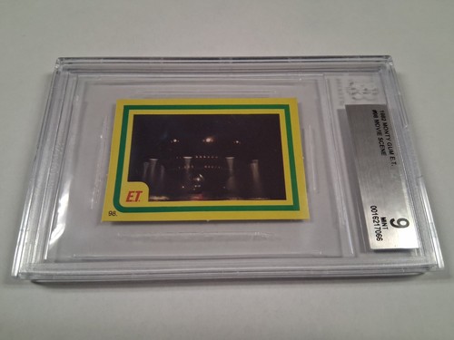 1982 Monty Gum E.T. The Extra-Terrestrial Movie Card BGS 9 POP 1, NONE HIGHER
