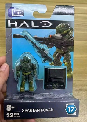 HALO INFINITE SPARTAN KOVAN MEGA BLOCK CONSTRUX ACTIONFIGUR MATTEL 22 STÜCK 