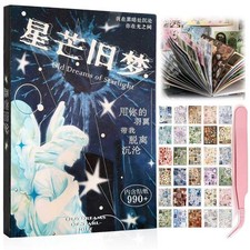 Japanese Sticker Book for Adults 30 Sheets 990 Pcs Aesthetic Cute Scrapboo...