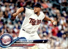 2018 Topps #494 Adalberto Mejia Minnesota Twins
