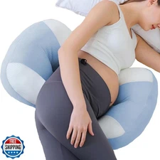 pobopobo Maternity Pillow for Pregnant Women - Pregnancy Pillow for Comfort a