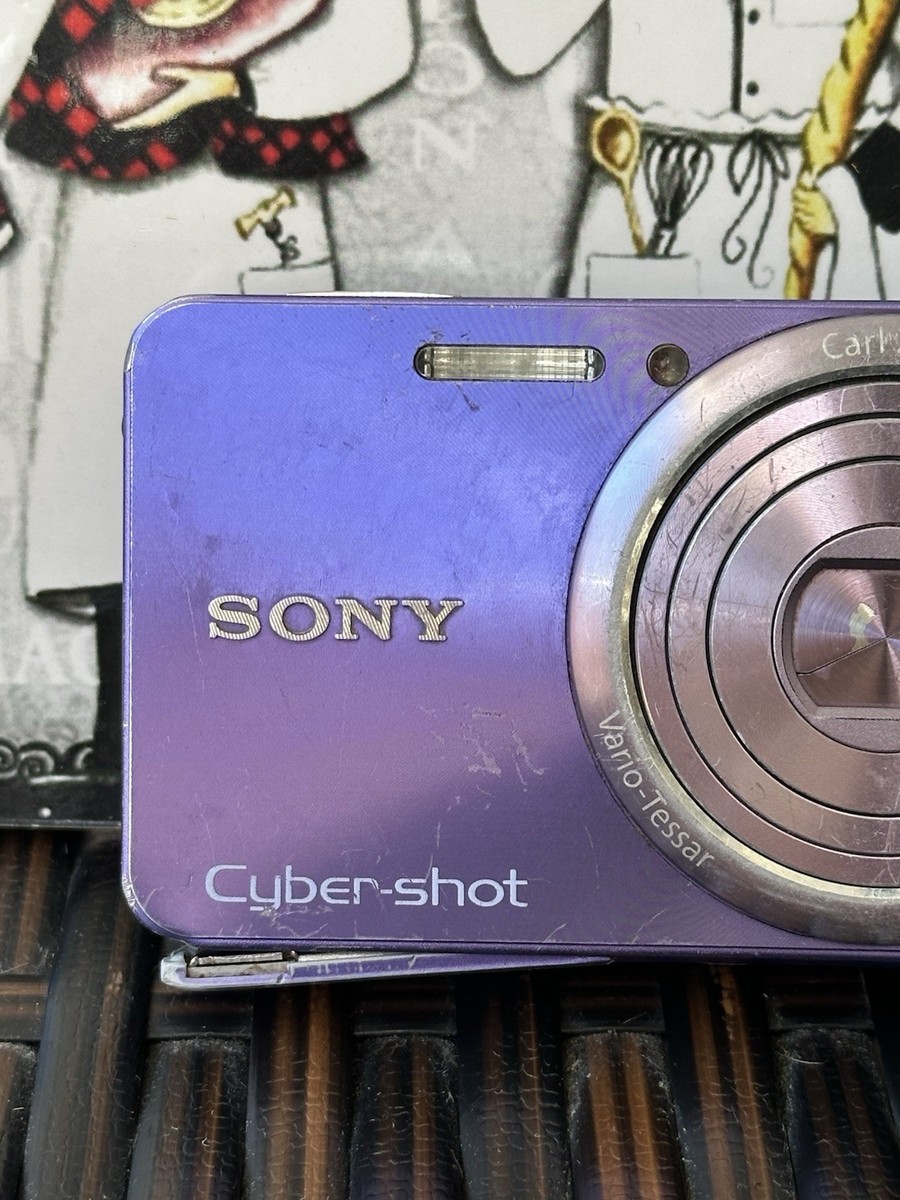 SONY Cyber-shot DSC W570 Digital Camera 16.1MP 5x OP Zoom Purple
