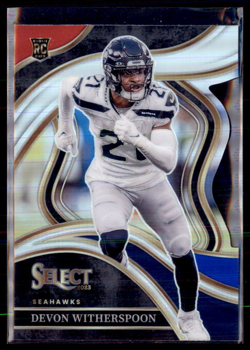 2023 Panini Select Red Blue Die Cut Devon Witherspoon #273 RC