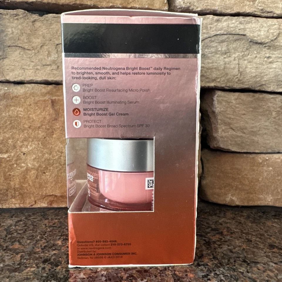 2X Creme Gel Neutrogena Bright Boost 1,7 oz (50 ml) - Imagem 2 de 4