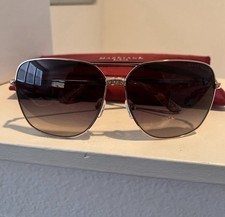 Marciano by Guess GM00022 Aviator Sunglasses Gold Brown Gradient Lightweight