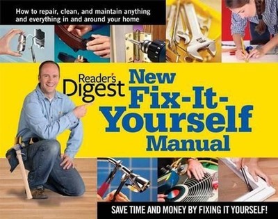 New Fix-It-Yourself Manual by Reader's Digest (English) Hardcover Book