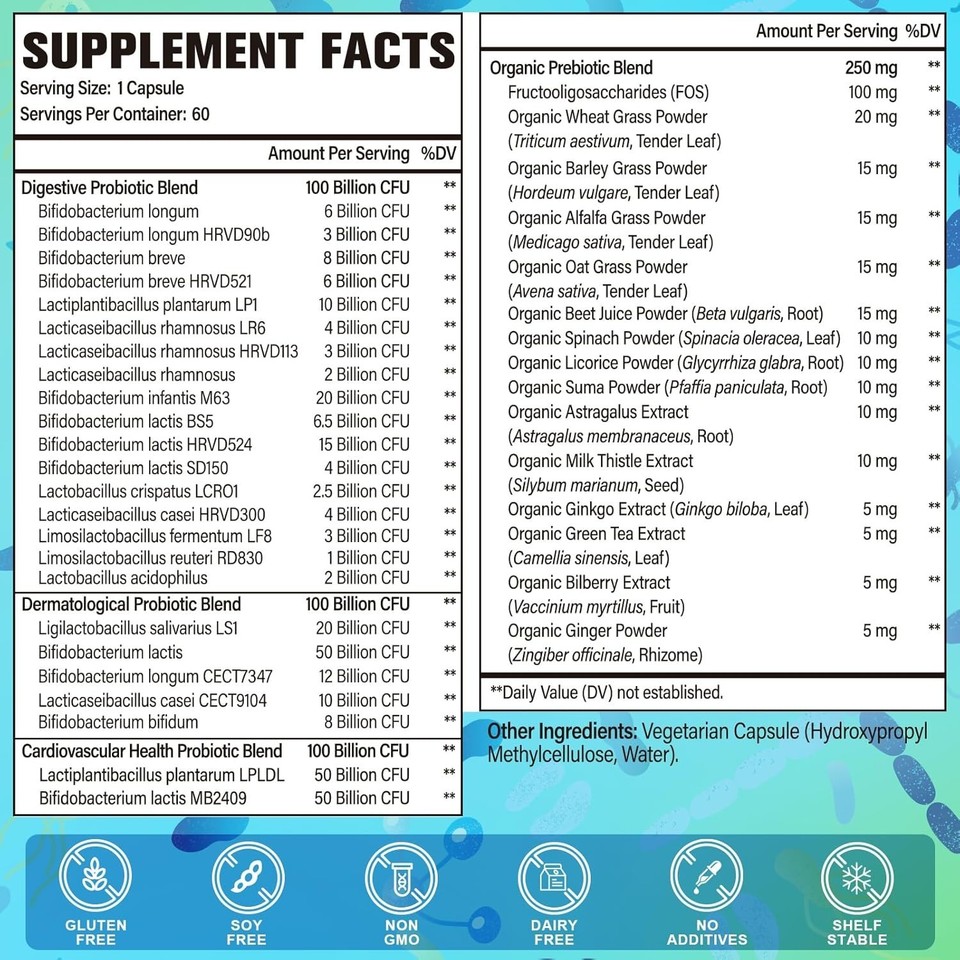 Advanced Probiotics For Women | Scientifically Formulated Vaginal Probiotics, Intimate Flora & UTI | 60 Specialised Capsules With 3 Billion Bacterial On - View #8