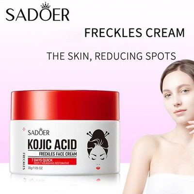 1-5X Kojic Acid Cream Face and Body Gel Natural Ingredients Mild' L9O3 WXN
