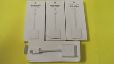Lot of 4 Apple MB570LL/B Mini DisplayPort to DVI Adapter - White