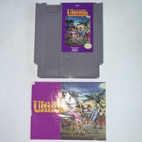 Nintendo Ultima Exodus NES Ultima Series CIB Complete + Manual + Box