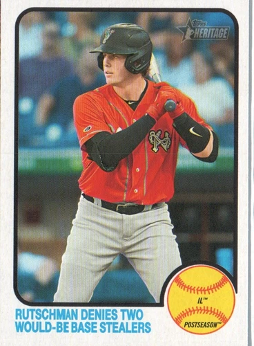 2022 Topps Heritage Minor League #108 Adley Rutschman