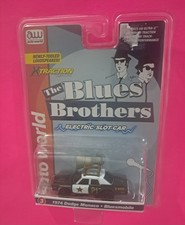 NEW - Auto World Xtraction Blues Brothers '74 Dodge Monaco w/Speaker HO Slot Car