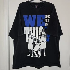 Dallas Mavericks Men's UNK We Run This NBA Short Sleeve Black Shirt