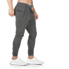 Men's Slim Fit Joggers Casual Slim Sweatpants Workout Running Track Pants wit...