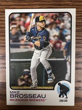 2022 Topps Heritage #OB-MB Mike Brosseau Oversized 1973 Topps Box Toppers