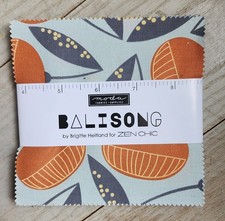 Balisong Moda Charm Pack 42 100 Cotton 5-inch Precut Fabric Squares