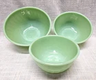 VTG 3 Fire King Jadeite Swirl Nesting Mixing Bowls 6-7-8 Inches BIN03 DS36