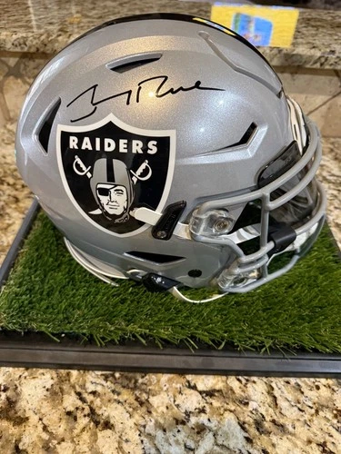 Jerry Rice Autographed Raiders Full Size Speed Flex Authentic Helmet