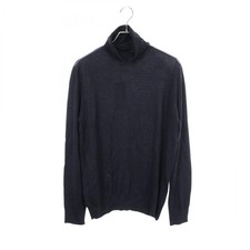 Christian Dior BEE embroidered turtleneck knitear L sweater cashmere Navy Used