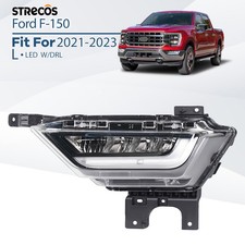 Led Fog Light Amber Turn Signal Drl For Ford F150 F-150 2021-2023 Left Side Led Fog Light Amber Turn Signal Drl For Ford F150 F-150 2021-2023 Left Side