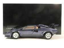 Kyosho Lamborghini Countach LP5000 Blue 4-Valve 1982 1:18 08320DBL