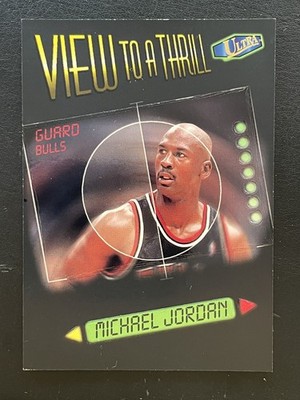 1997 Fleer Ultra View to a Thrill #1VT Michael Jordan