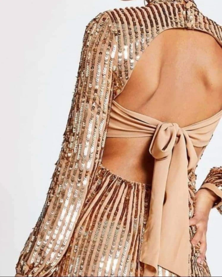 River Island Sequin Gold Dresses for Women for sale | eBay UK
