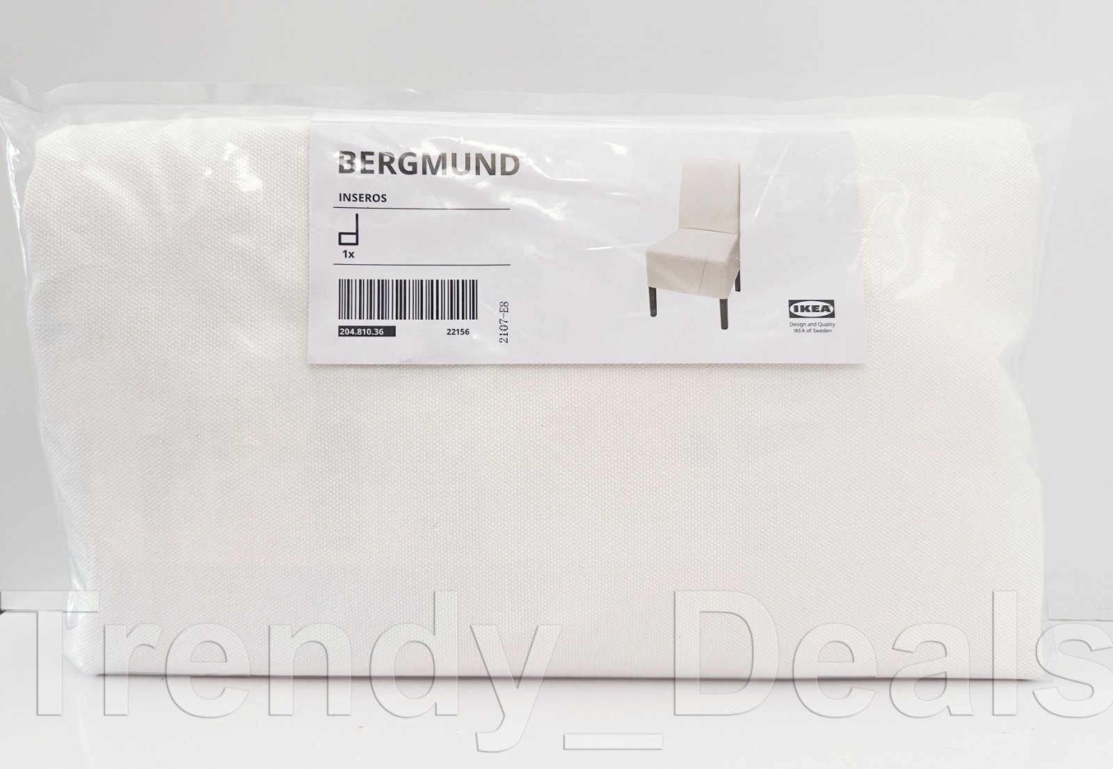 Cover, Medium Long, Inseros White 204.810.36 - New