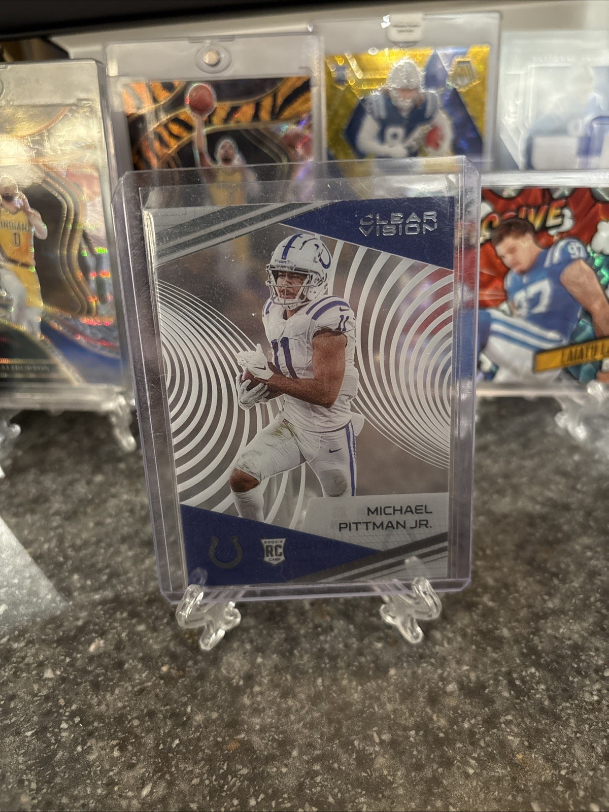 Michael Pittman Jr. Panini Chronicles Clear Vision Rookies #CV19 Base