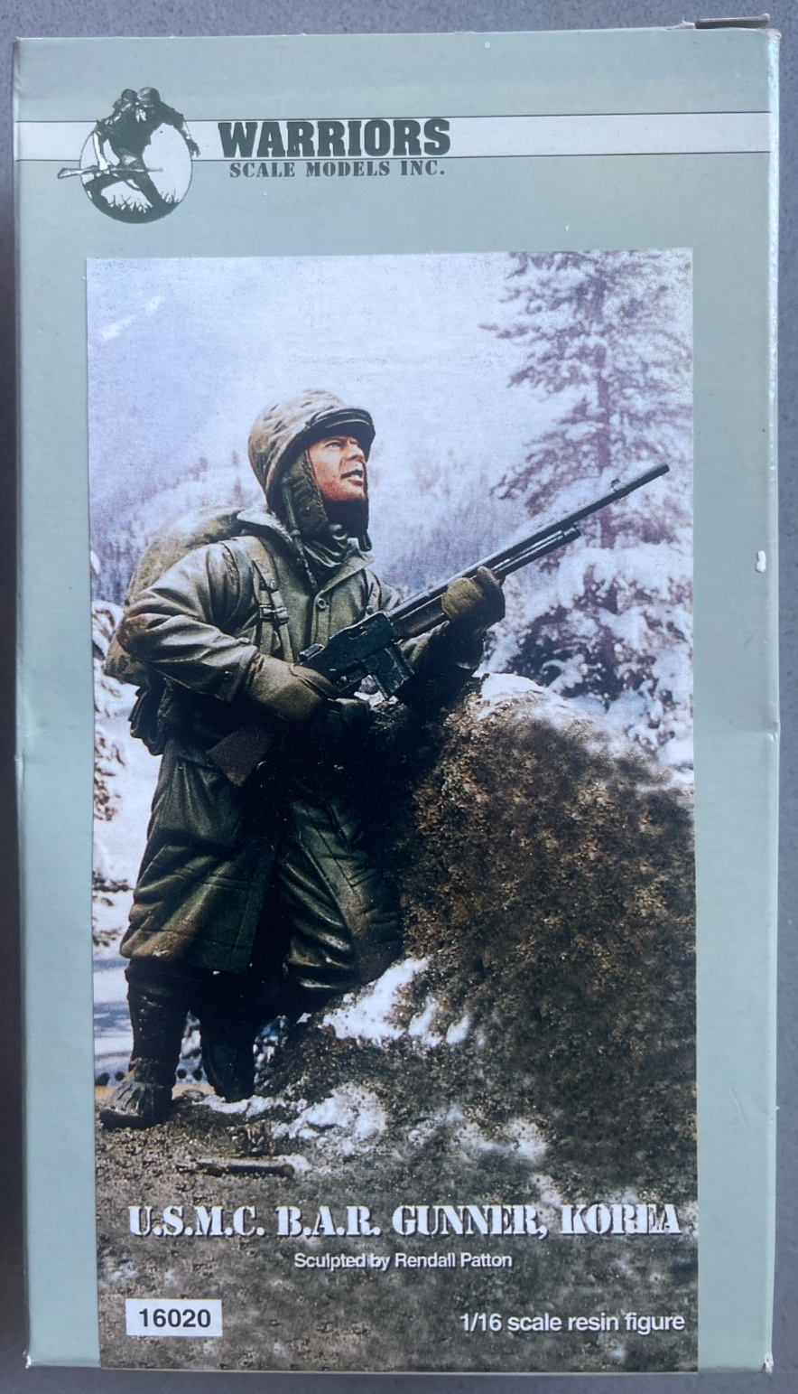 Warriors 16020 U.S.M.C. B.A.R. Gunner Korea 1:35 Scale Resin Figure ...