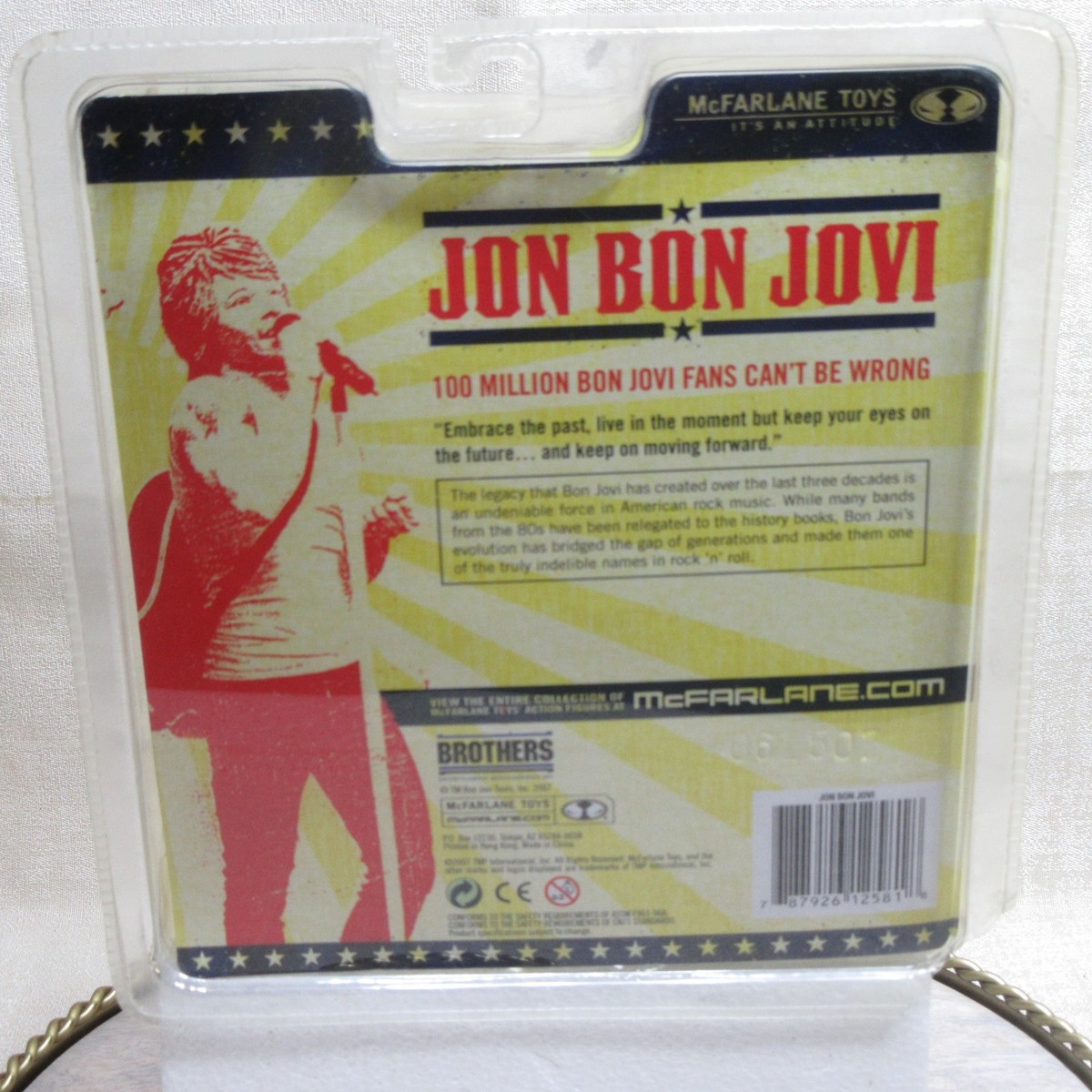 Jon Bon Jovi Action Figure New Sealed 2007 McFarlane | eBay