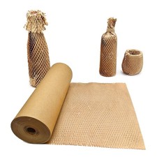 Honeycomb Packing Paper, 15" x 262' Honeycomb Cushioning Wrap Roll for Moving...